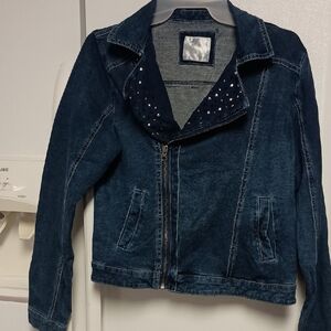 Justice Indigo Denim Jacket